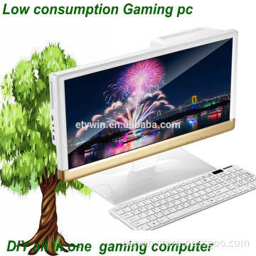 cheap gaming pc,all in one pc type Wall mount , all in one barebone pc builtwith 21.5" monitor, desktop computer without CPU